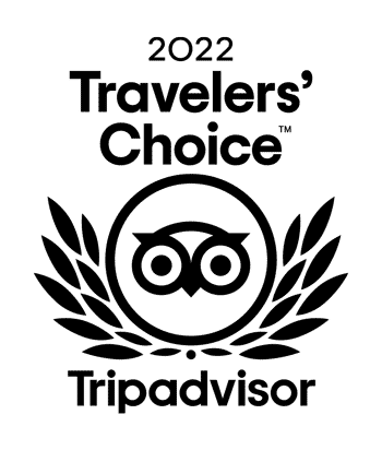 Travelers' Choice Award from Trip Advisor
